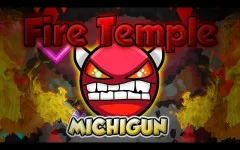 Geometry Dash Fire Temple