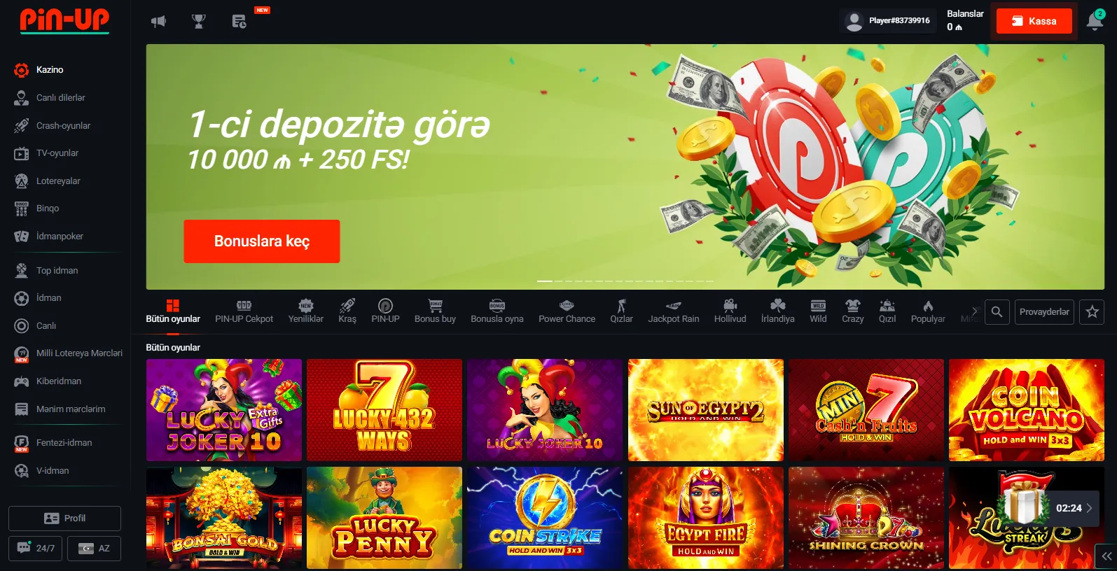 Pin Up Azərbaycan və Pinup Azərbaycan: regional giriş və dəstək nüansları