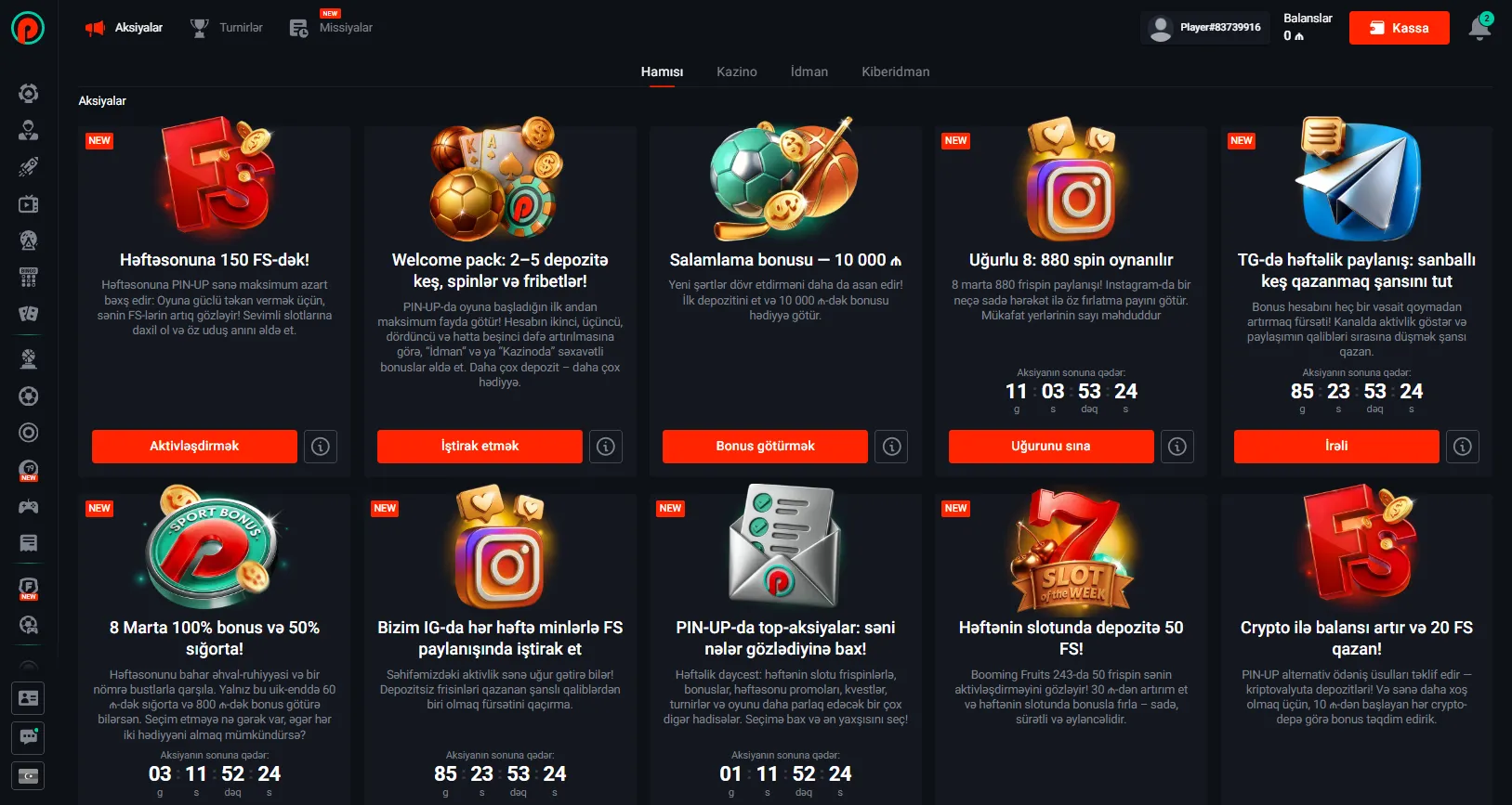 Bonuslar və vəsait idarəetməsi: depozit, çıxarış, limitlər və şərtlər	pinup-bonuses-deposit-withdrawal-limits-terms